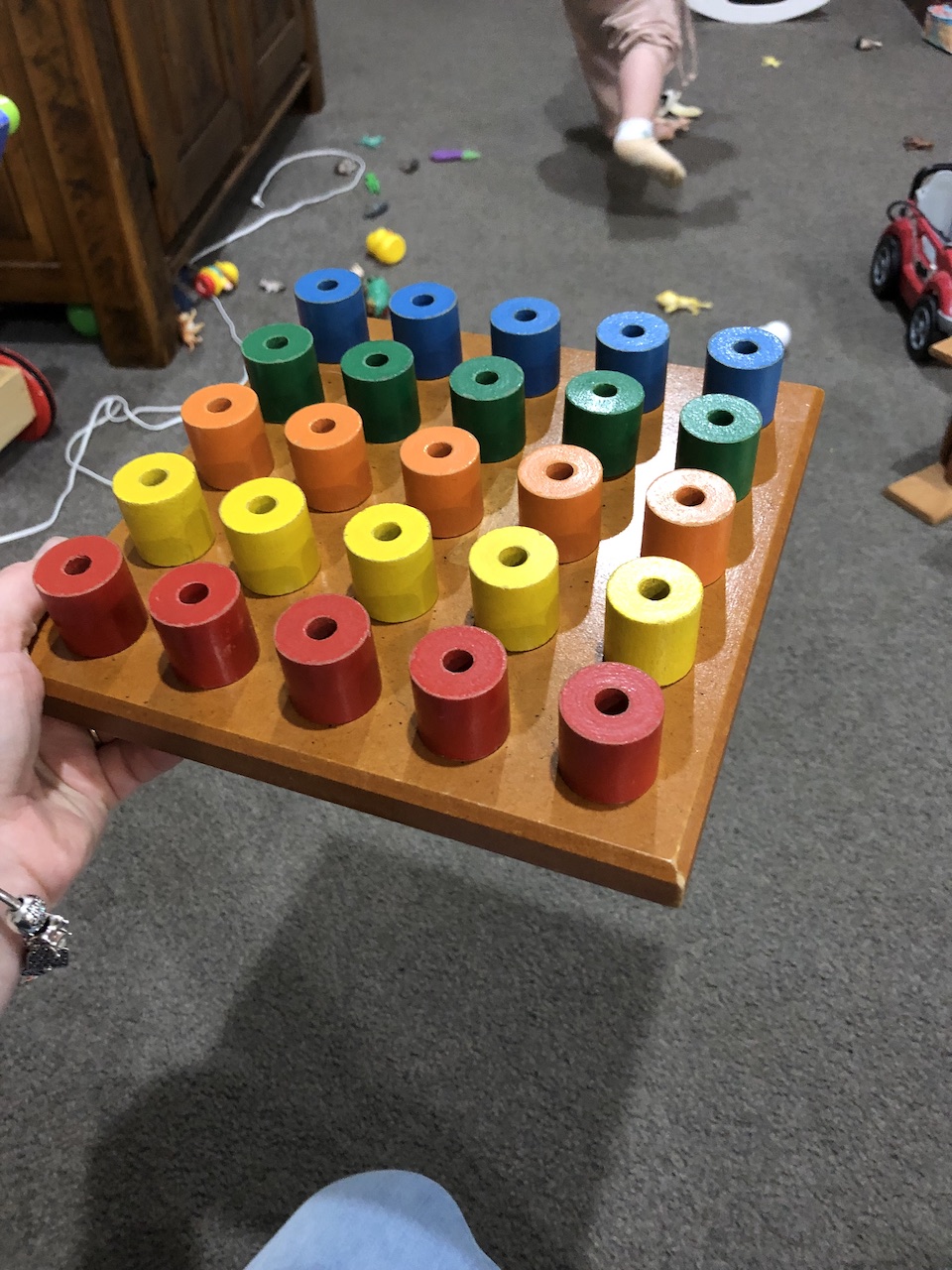 Stacking Pegboard