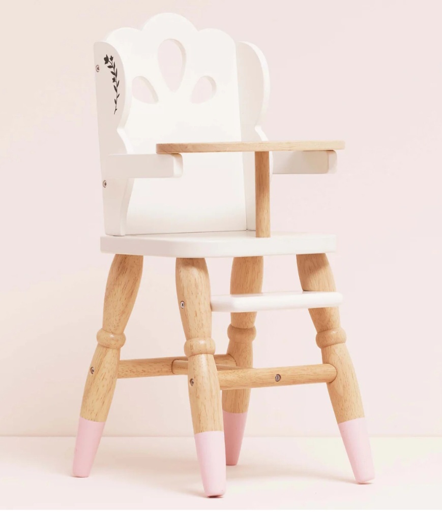 Dolls Wooden High Chair