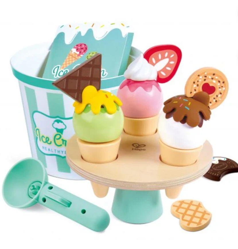 Hape Scoop & Serve Ice Cream Set