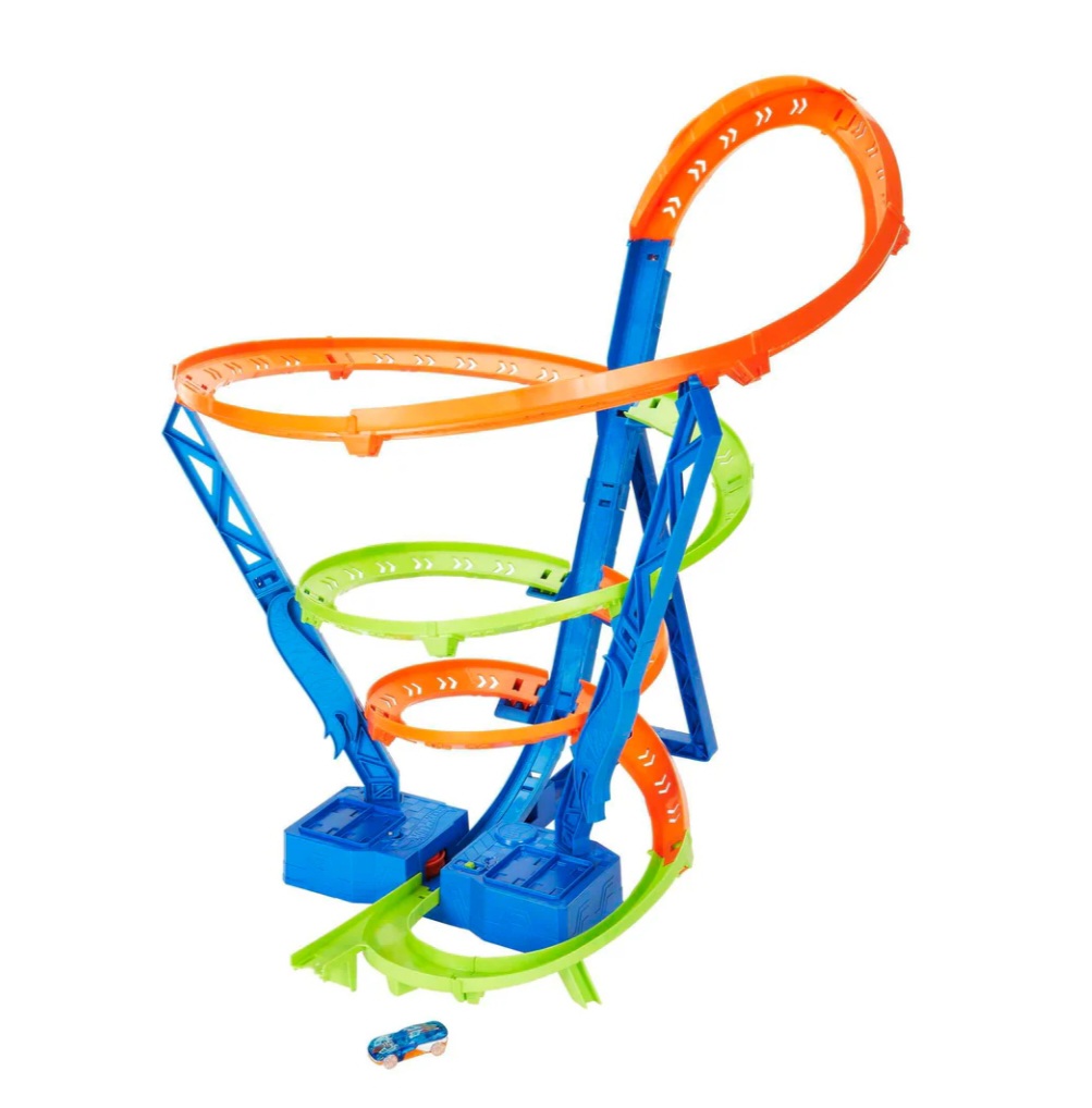 Hot Wheels Action Spiral Speed Crash Playset